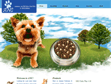 Tablet Screenshot of animalnutritioncenter.net